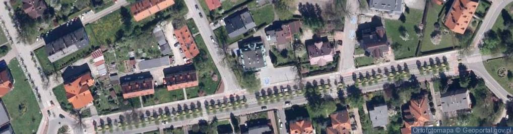 Zdjęcie satelitarne Plesmed Opieka Długoterminowa