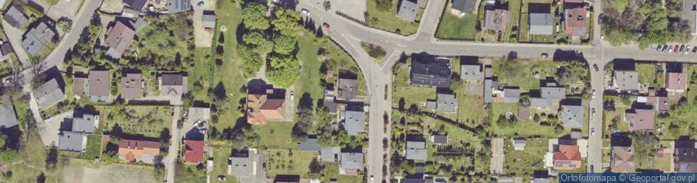 Zdjęcie satelitarne Plus Kiosk Spożywczo Przemysłowy Marek Kowalski Jerzy Ernst