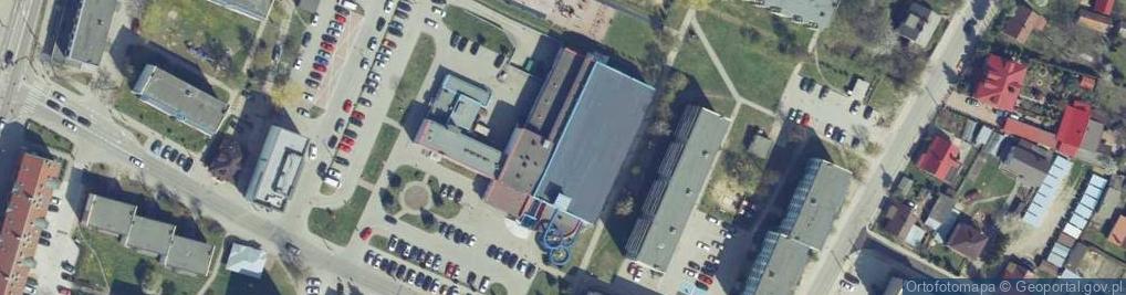 Zdjęcie satelitarne Pływalnia Miejska Wodnik w Bielsku Podlaskiim