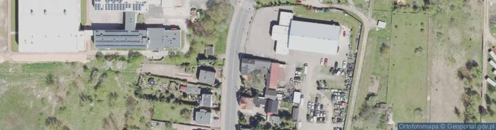 Zdjęcie satelitarne Pobieranie Opłat Parkingowych Marcin Piotr Czerepko