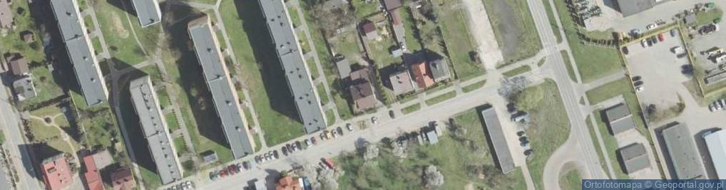 Zdjęcie satelitarne Pochwała Tomasz Eko-System Regionalna Logistyka Surowcami Wtórny