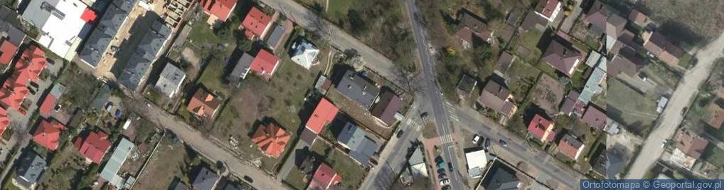 Zdjęcie satelitarne pod Dębem Zasławski Wiesław Dróżdż Krzysztof