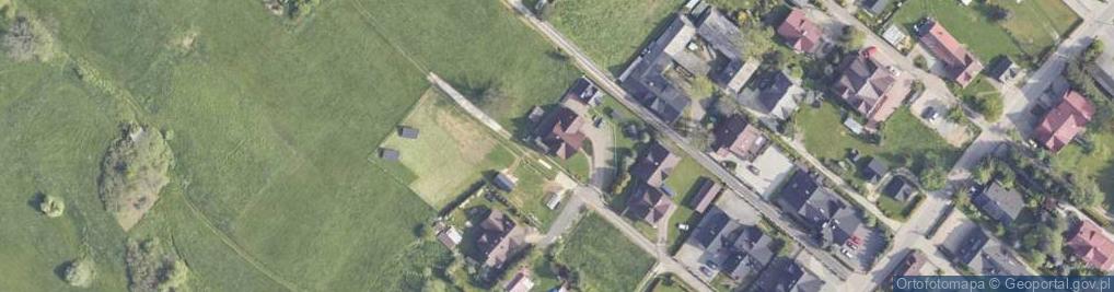 Zdjęcie satelitarne pod Grapą Bachleda