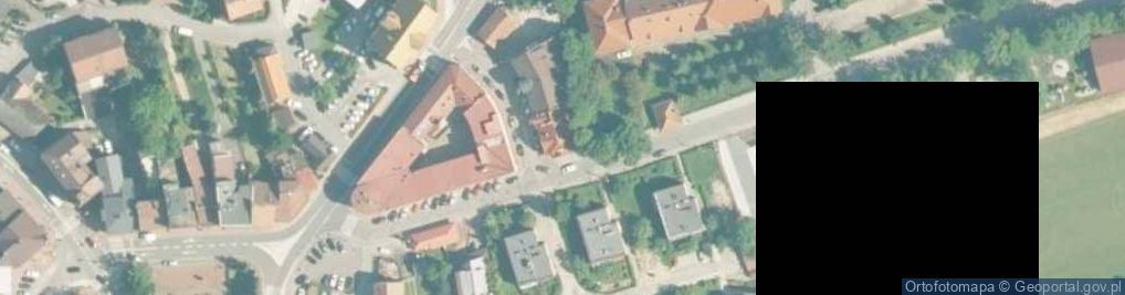 Zdjęcie satelitarne pod Kasztanami