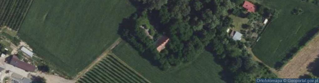 Zdjęcie satelitarne pod Kasztanami