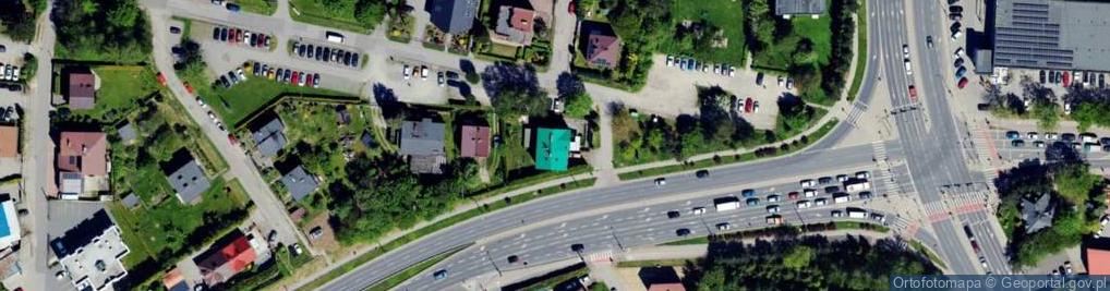 Zdjęcie satelitarne Podbeskidzki Ośrodek Interwencji Kryzysowej
