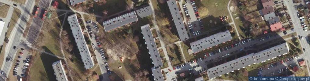 Zdjęcie satelitarne Podkarpackie Centrum Dotacji Krystyna Czop