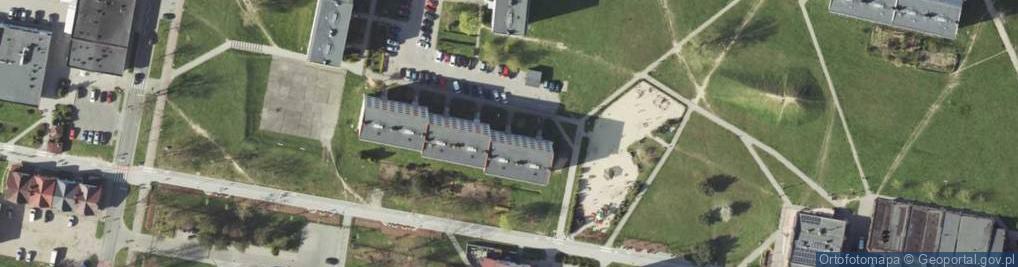 Zdjęcie satelitarne Podlaski Wieslaw Handel