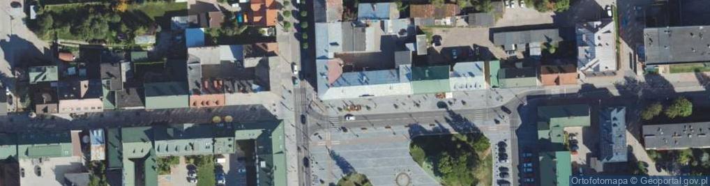 Zdjęcie satelitarne Podlaskie Biuro Geodezji i Klasyfikacji Gruntów Przyborowski Daniel
