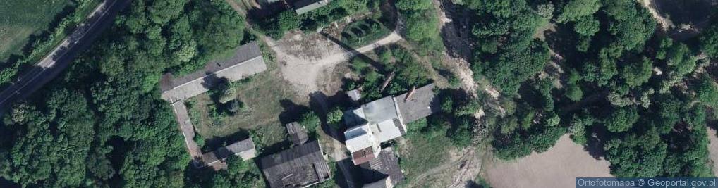 Zdjęcie satelitarne Podlaskie Zakłady Spirytusowe Alkowin w Likwidacji