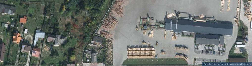 Zdjęcie satelitarne Podukcja i Sprzedaż Wyrobów z Drewna Henryk Grzyb