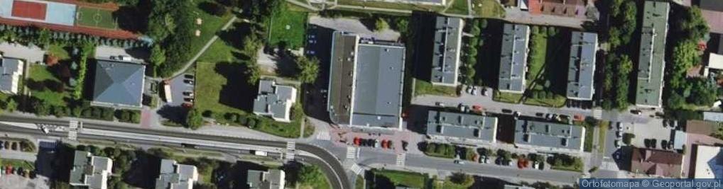 Zdjęcie satelitarne Podwarszawskie Centrum Nieruchomości