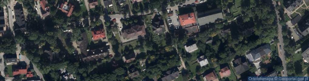Zdjęcie satelitarne Pokoi Gościnnych