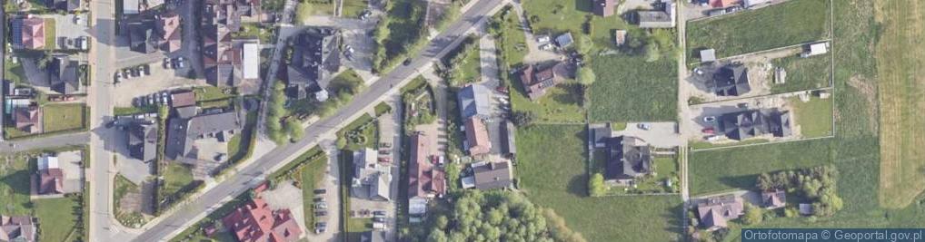Zdjęcie satelitarne Pokoi i Żywienie
