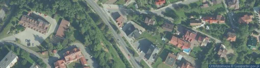 Zdjęcie satelitarne Pokoje Apartamenty Artur Nawara