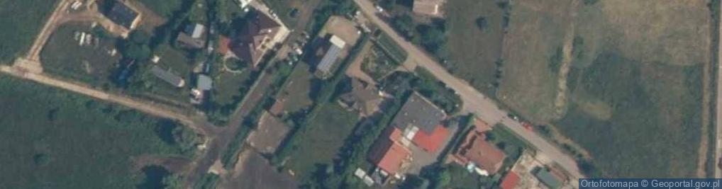 Zdjęcie satelitarne Pokoje Gościnne Anna Zakrzewska