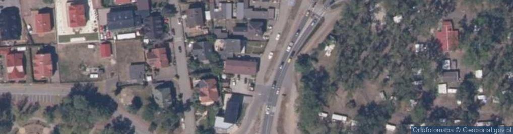 Zdjęcie satelitarne Pokoje Gościnne BRYZA