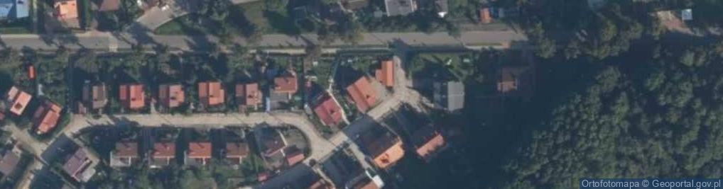 Zdjęcie satelitarne Pokoje Gościnne i Rękodzieło Zbigniew Wilewski