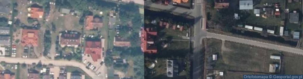 Zdjęcie satelitarne Pokoje Gościnne Mirek