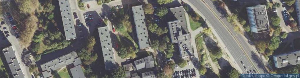 Zdjęcie satelitarne Pokoje Gościnne Muszelka Ilona Bagińska