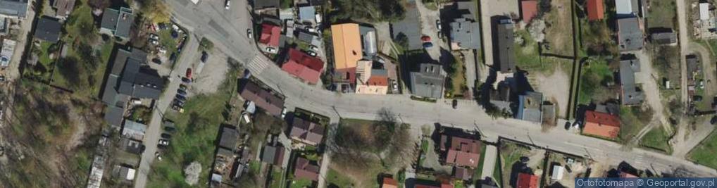 Zdjęcie satelitarne Pokoje Gościnne Pocztacaffe