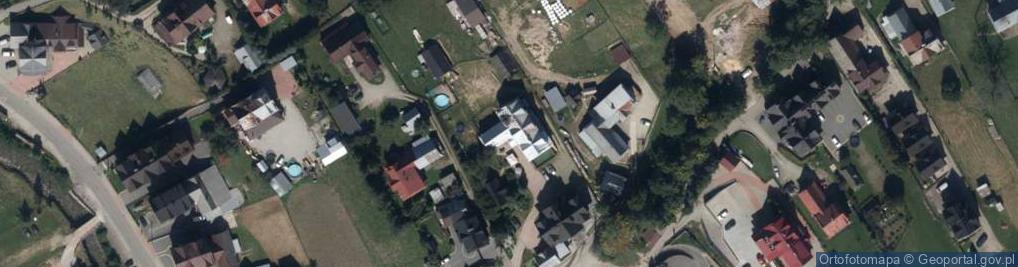 Zdjęcie satelitarne Pokoje Gościnne "U Elżbiety"