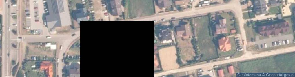 Zdjęcie satelitarne Pokoje Gościnne "U Kruszyny"