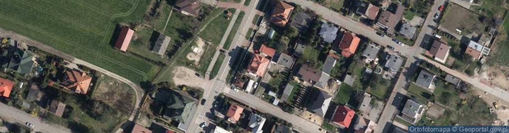 Zdjęcie satelitarne Pokoje Na Wynajem Róża Janiszewska Barbara