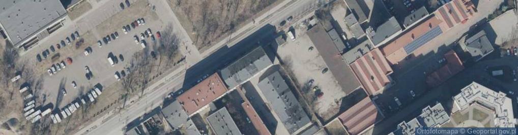 Zdjęcie satelitarne Pola P P H U Anna Nowak Krystyna Szablewska