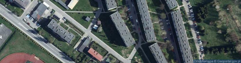Zdjęcie satelitarne Polak J."Eko-Dom", Nowa Ruda