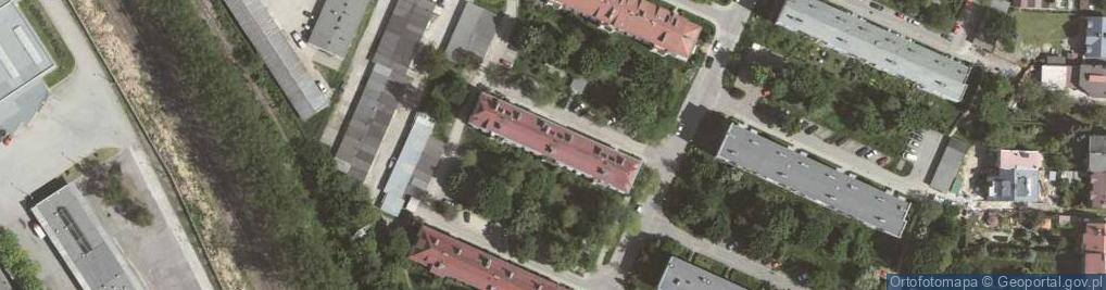 Zdjęcie satelitarne Połeć