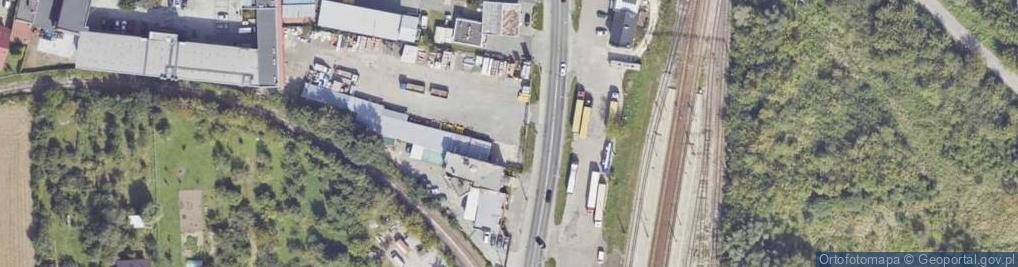 Zdjęcie satelitarne Polenord Export Import Produkcja Odzieży Skorzanej