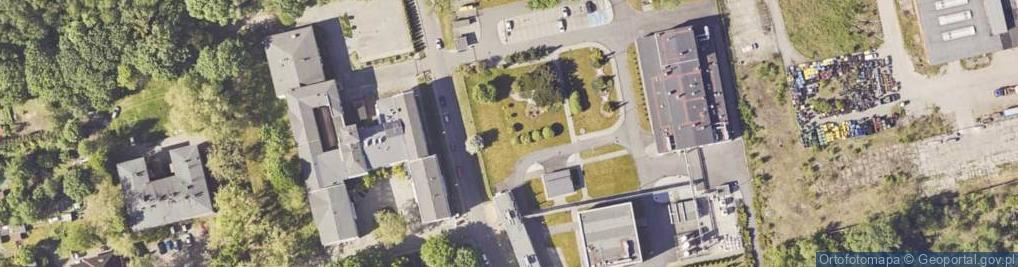 Zdjęcie satelitarne Polfabis w Likwidacji