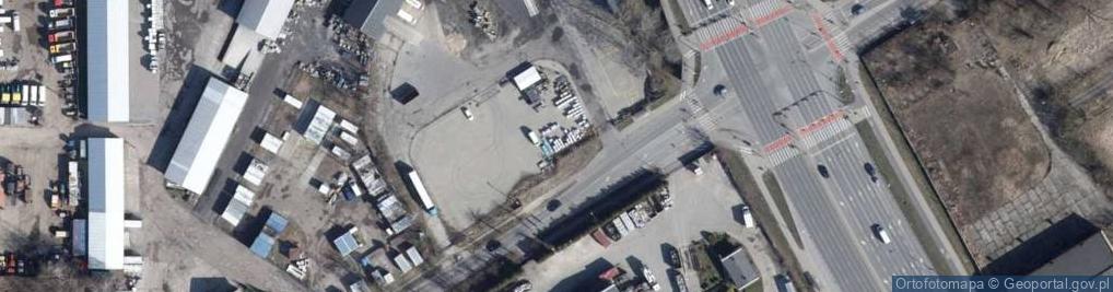 Zdjęcie satelitarne Polgaz przed Handlowo Usługowe
