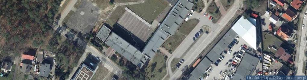 Zdjęcie satelitarne Policealna Szkoła Biznesu w Goleniowie