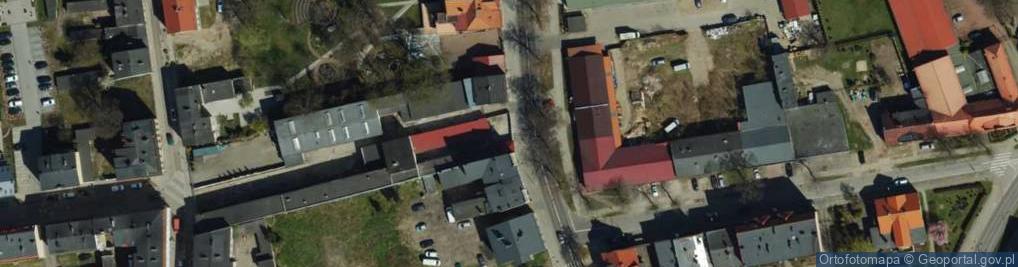 Zdjęcie satelitarne Poligraficzny Zakład Usługowo Handlowy Tomgraf Krzysztof Szweda Gerard Szweda