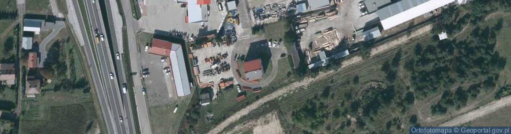 Zdjęcie satelitarne Polmad Rzeszów