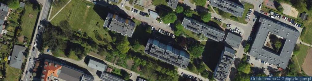 Zdjęcie satelitarne "Polmart" Radecki Aleksander