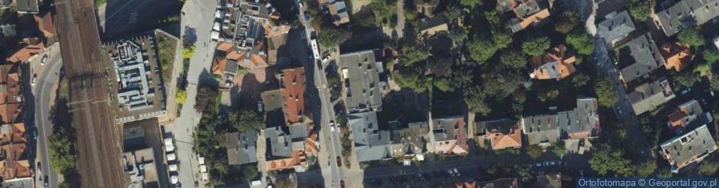 Zdjęcie satelitarne Połom