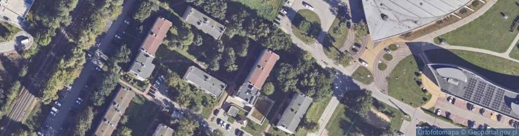 Zdjęcie satelitarne Polski Związek Kolarski