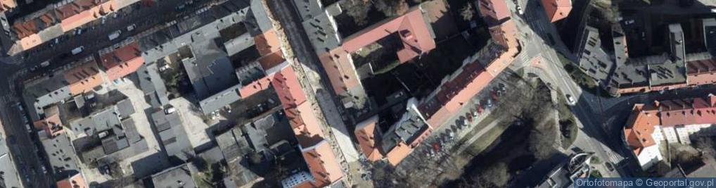 Zdjęcie satelitarne Polski Związek Niewidomych Okręg Lubuski