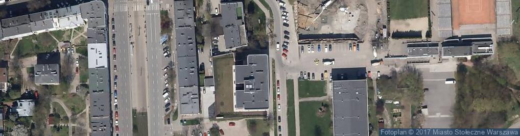 Zdjęcie satelitarne Polski Związek Tenisa Na Wózkach