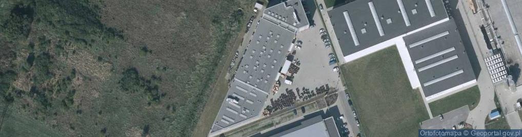 Zdjęcie satelitarne Polskie Centrum Fotoniki i Światłowodów