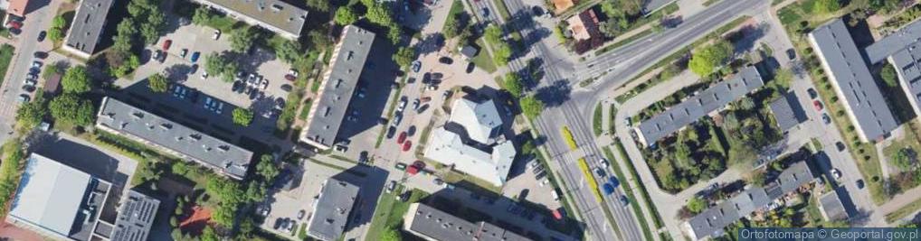 Zdjęcie satelitarne Polskie Jadło