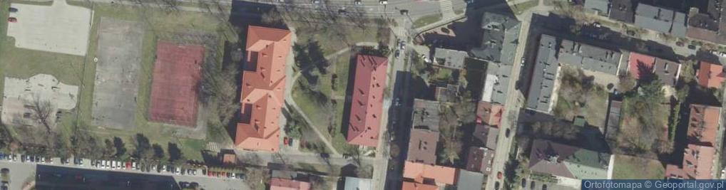 Zdjęcie satelitarne Polskie Stowarzyszenie Aiki Jujutsu w Tarnowie