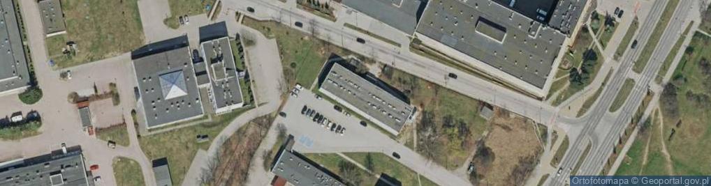 Zdjęcie satelitarne Polskie Stowarzyszenie Diabetyków Oddział Rejonowy w Kielcach