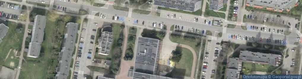 Zdjęcie satelitarne Polskie Stowarzyszenie Diabetyków Oddział Rejonowy w Łomży