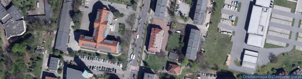Zdjęcie satelitarne Polskie Stowarzyszenie Na Rzecz Osób z Upośledzeniem Umysłowym Koło w Rybniku