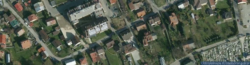 Zdjęcie satelitarne Polskie Stowarzyszenie Na Rzecz Osób z Upośledzeniem Umysłowym Koło w Sędziszowie Młp