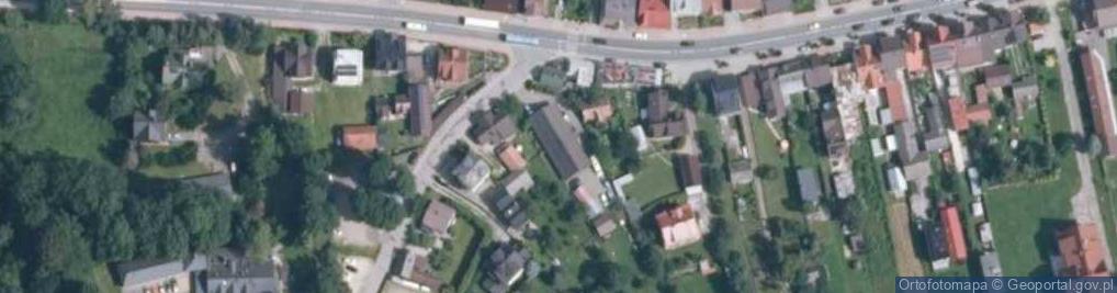 Zdjęcie satelitarne Polskie Stowarzyszenie Na Rzecz Osób z Upośledzeniem Umysłowym Koło w Szczawnicy
